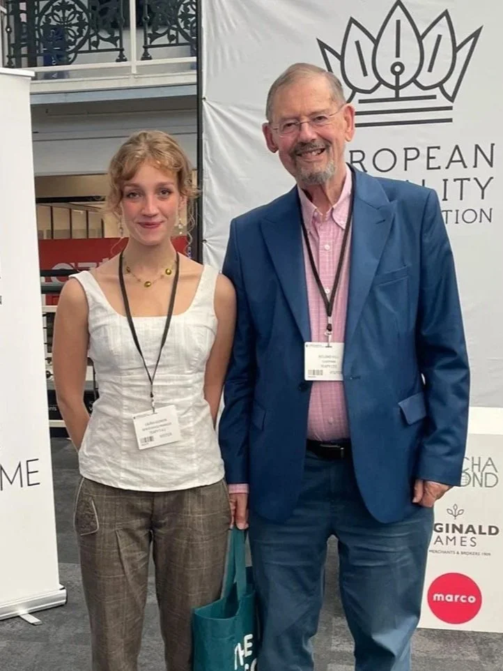 Laura Hadwin and Roland Hill