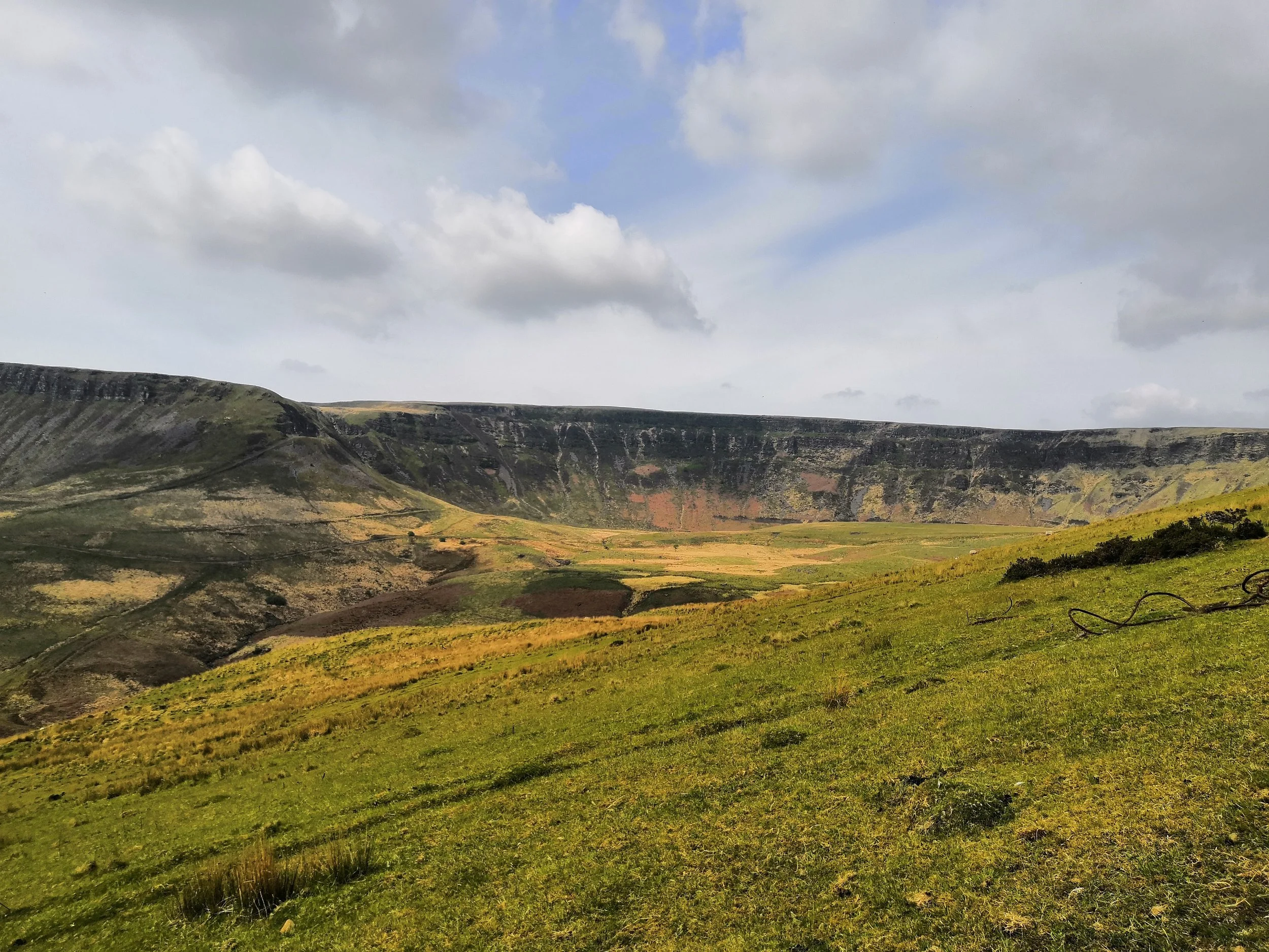 Rhondda Valley in South Wales
