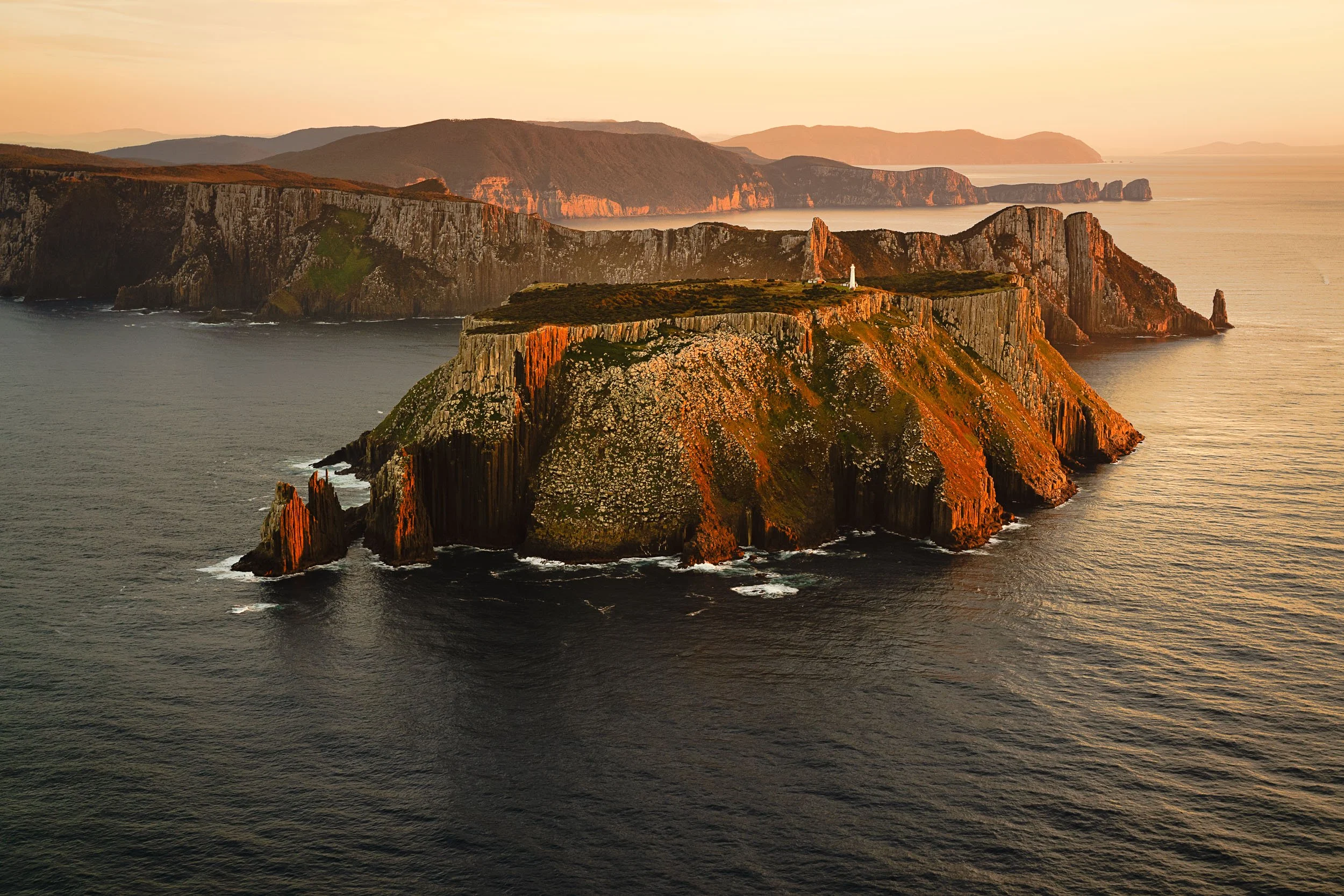 First Rays • Sunrise / Tasman Island, Tasmania, Australia