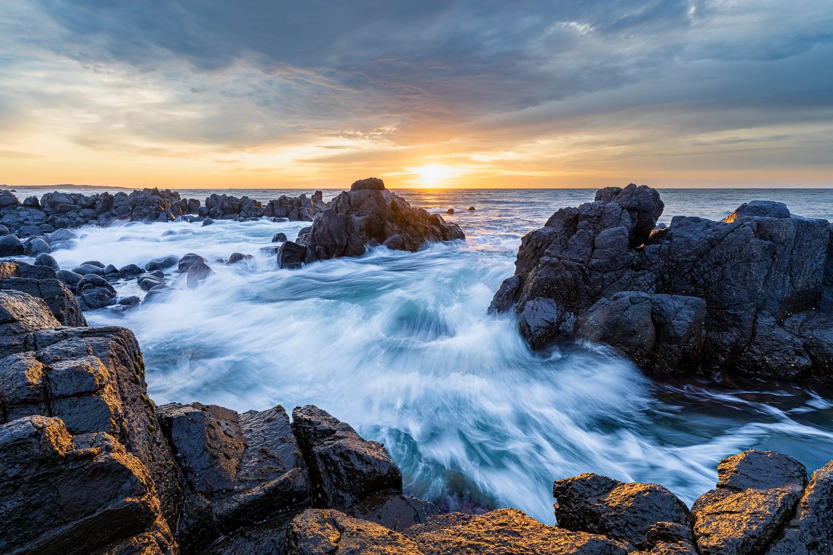 &ldquo;5 Minutes After&rdquo;
Sunrise / Minnamurra Headland, South Coast, NSW, Australia .

From a recent catchup with my son Mitch.
Glad we both made the effort. 
Hitting the road at 4:45am to meet up at Minnamurra, for what turned out to be a magic