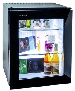 Minibar termoelettrico con porta in vetro 30 litri Pamibar SG30T