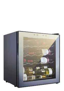 Cantinetta vino per hotel con porta a specchio 19 bottiglie