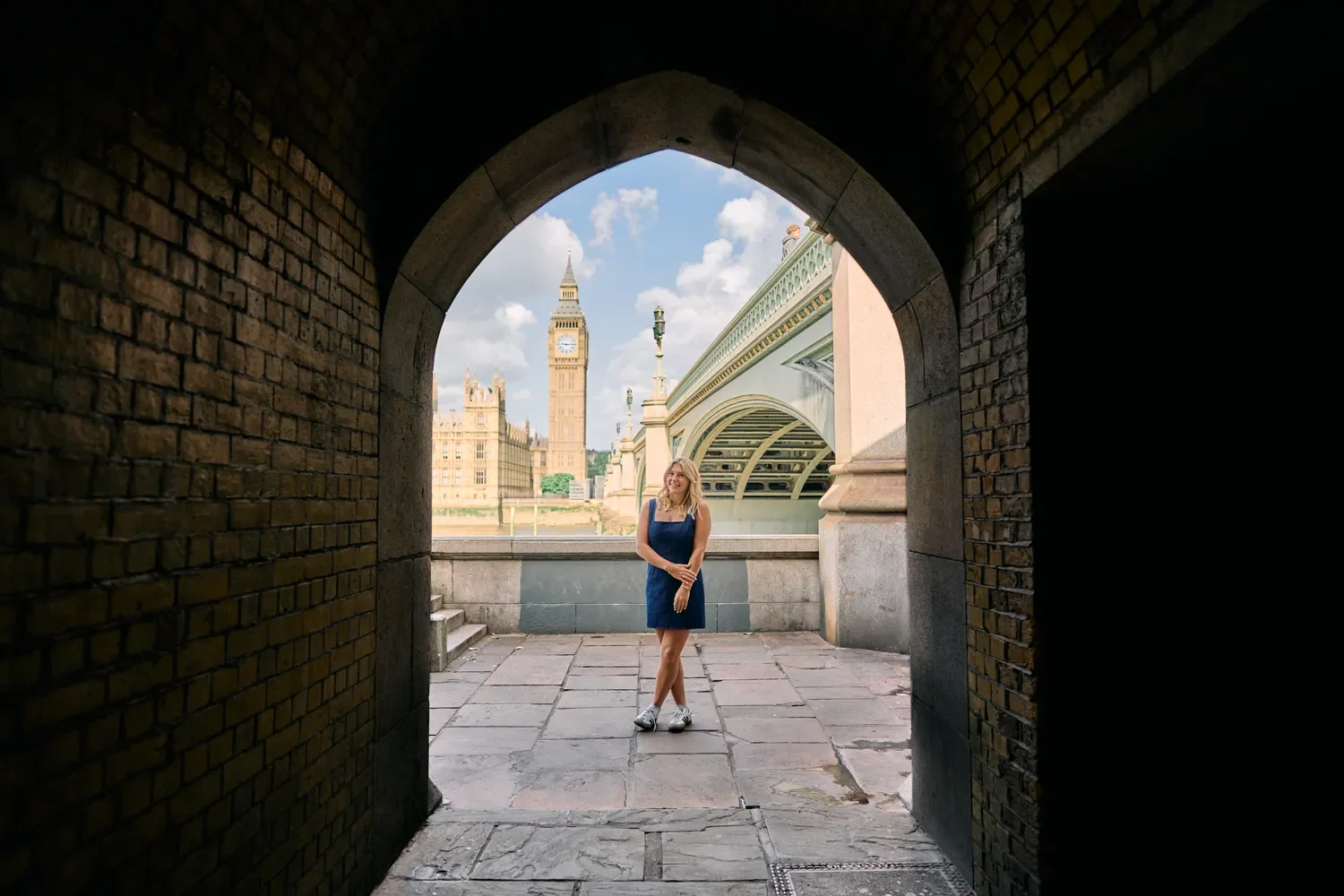 Senior portraits in London: South Bank and Big Ben