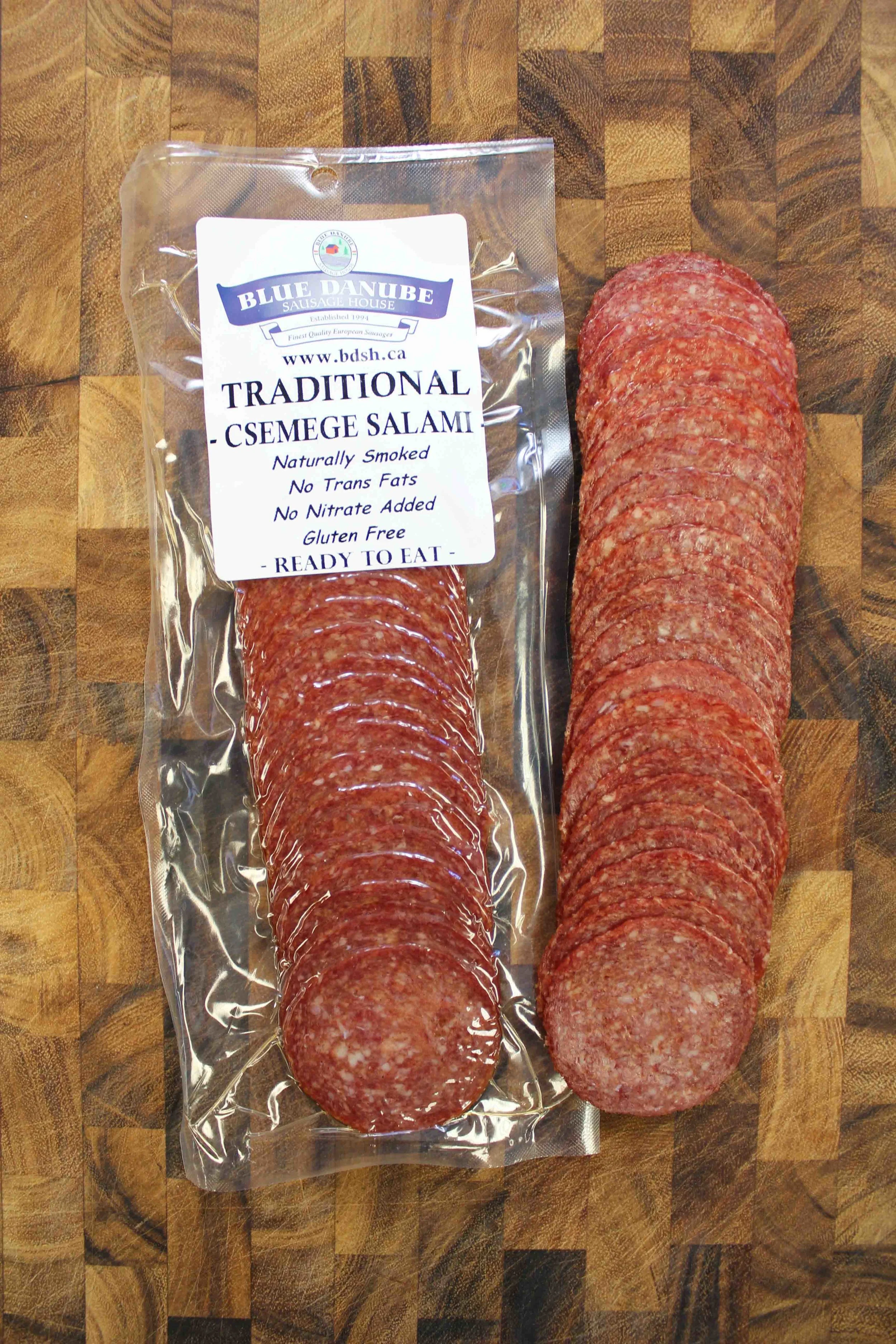 Csemege Salami (Mild) — Blue Danube Sausage House Ltd.