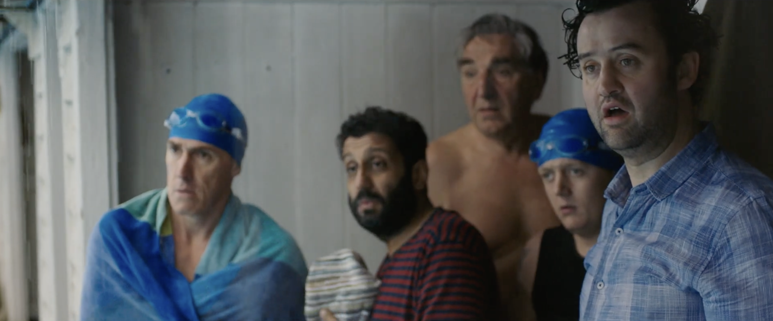 SWIMMING WITH MEN