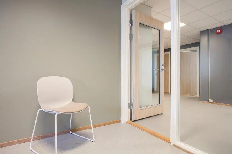 Interiør, kontor, helsestasjon Geilo