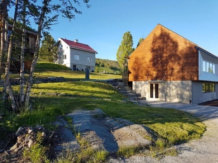 Låven og enebolig 1, Leveld kunstnartun