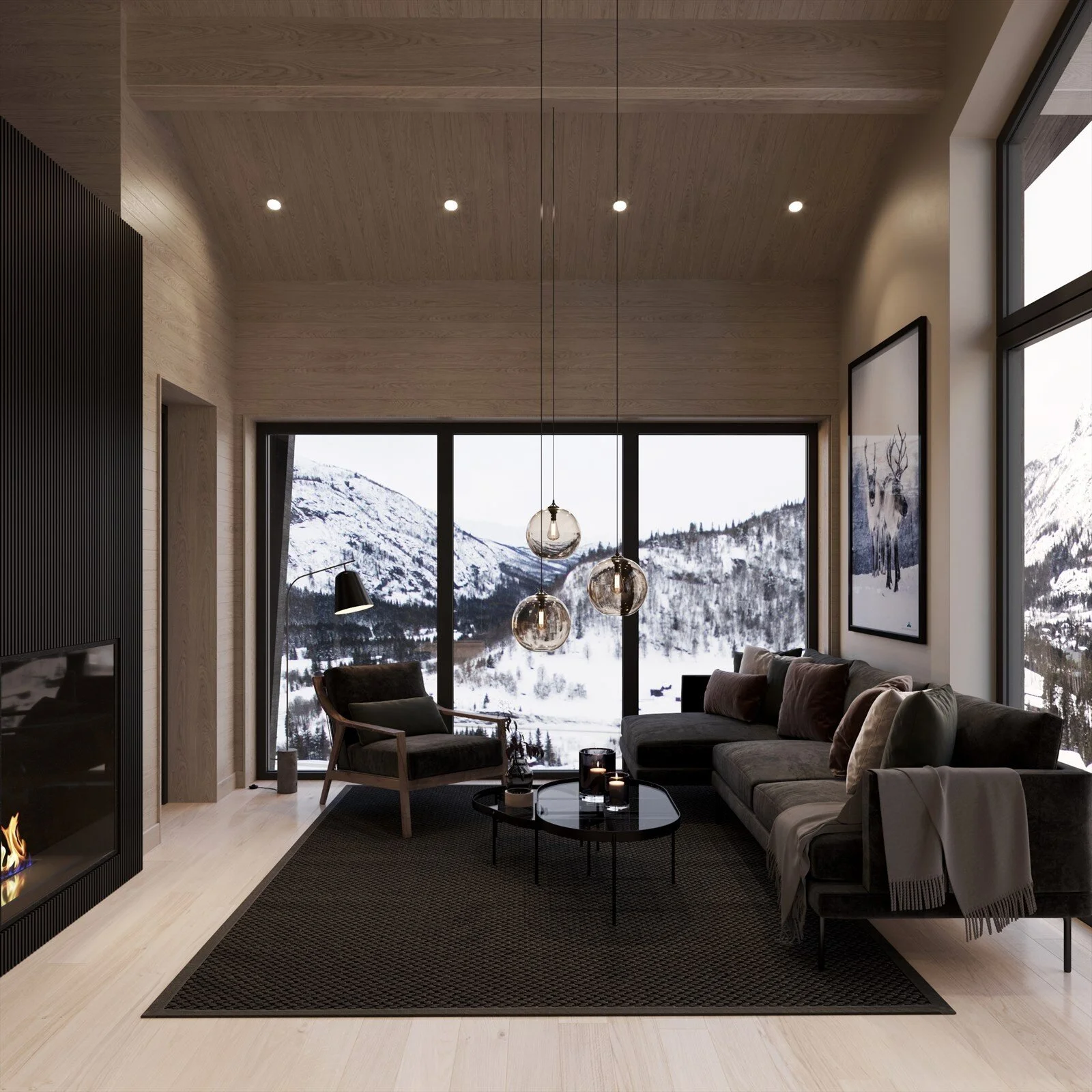 Snøya Hemsedal interiør