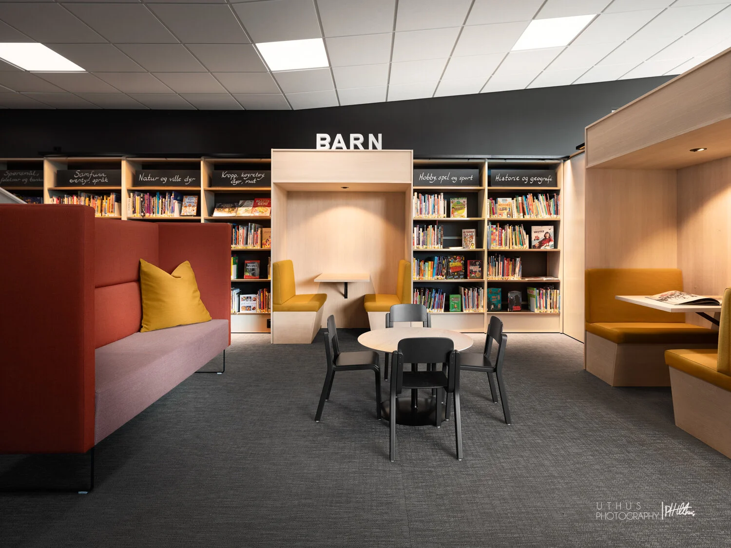 Ål kulturhus, barneavdeling biblioteket