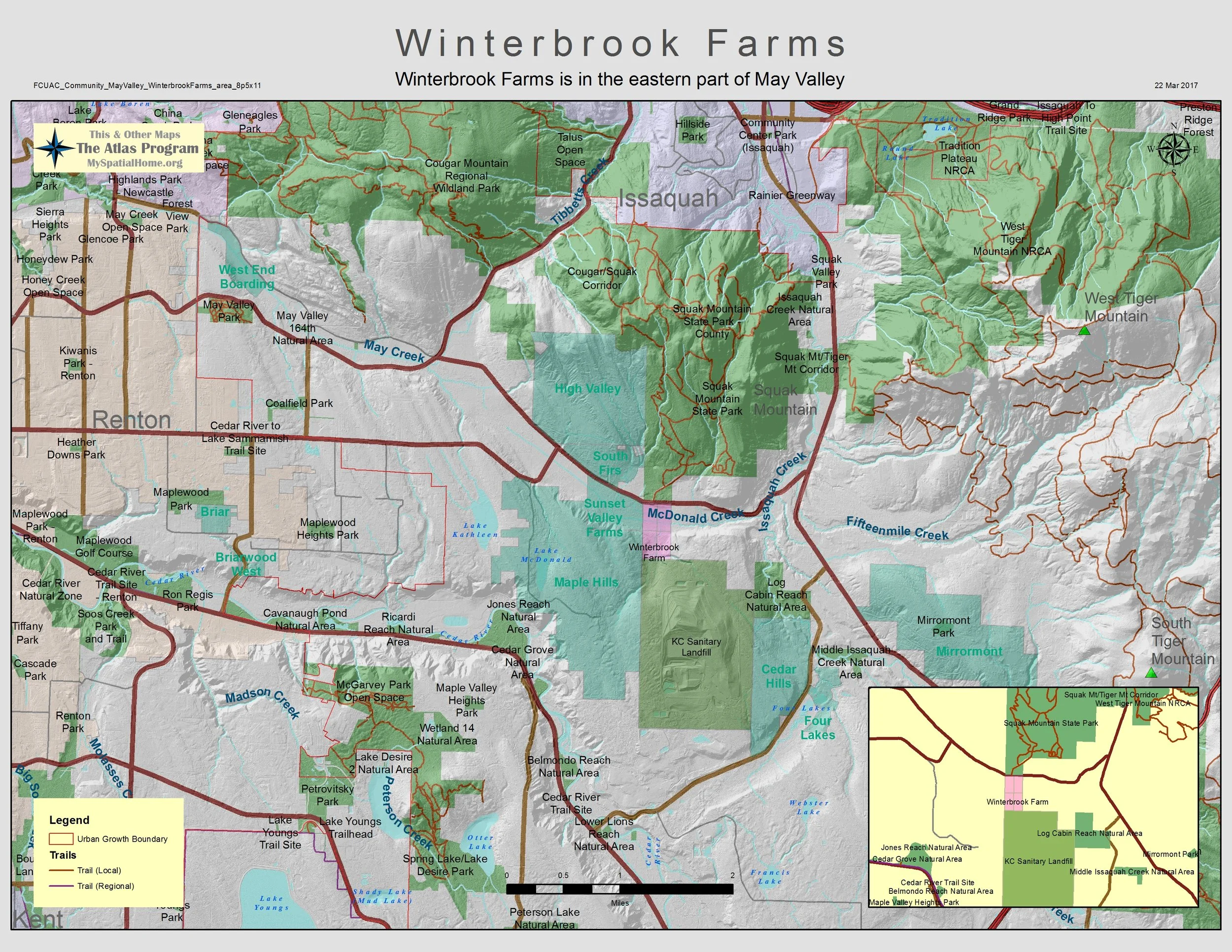 A hi-res version of this map can be found at http://www.myspatialhome.org/images/warehouse/FCUAC_Community_MayValley_WinterbrookFarms_area_8p5x11_700dpi.pdf