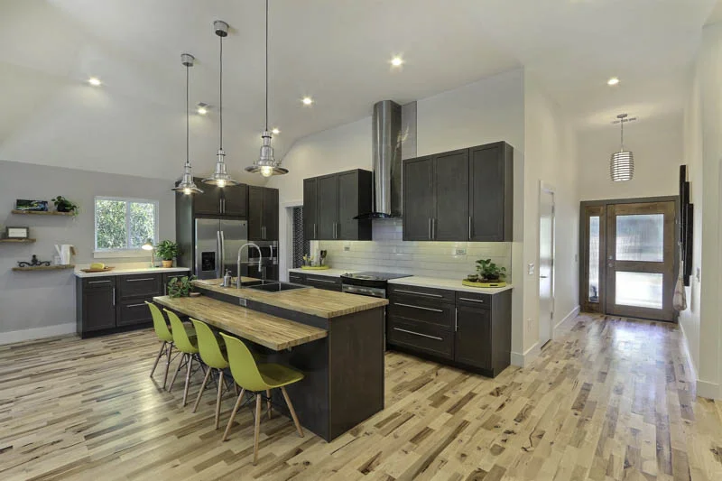 we are beyond thrilled and excited! we are ranked in the best kitchen remodel category in the national “GC (General Contractor) Magazine”!! they found us and loved our retro-classic, modern, and artsy kitchens! the one they featured here is an example of the latter. this particular kitchen emphasizes bold lines, contemporary fixtures, and metallic elements. love the sleekness of this design! we are so thankful for our team! teamwork makes the dreamwork!