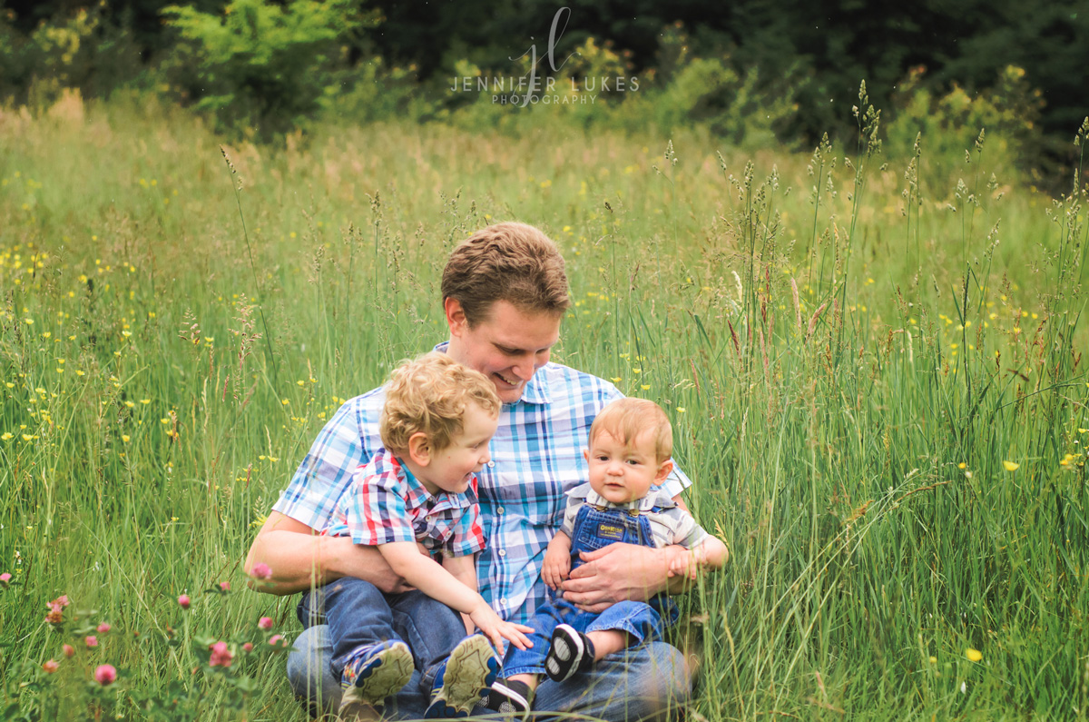 Daddy and Me 路 Seattle Family Photo Session 路 Father's Day 2017