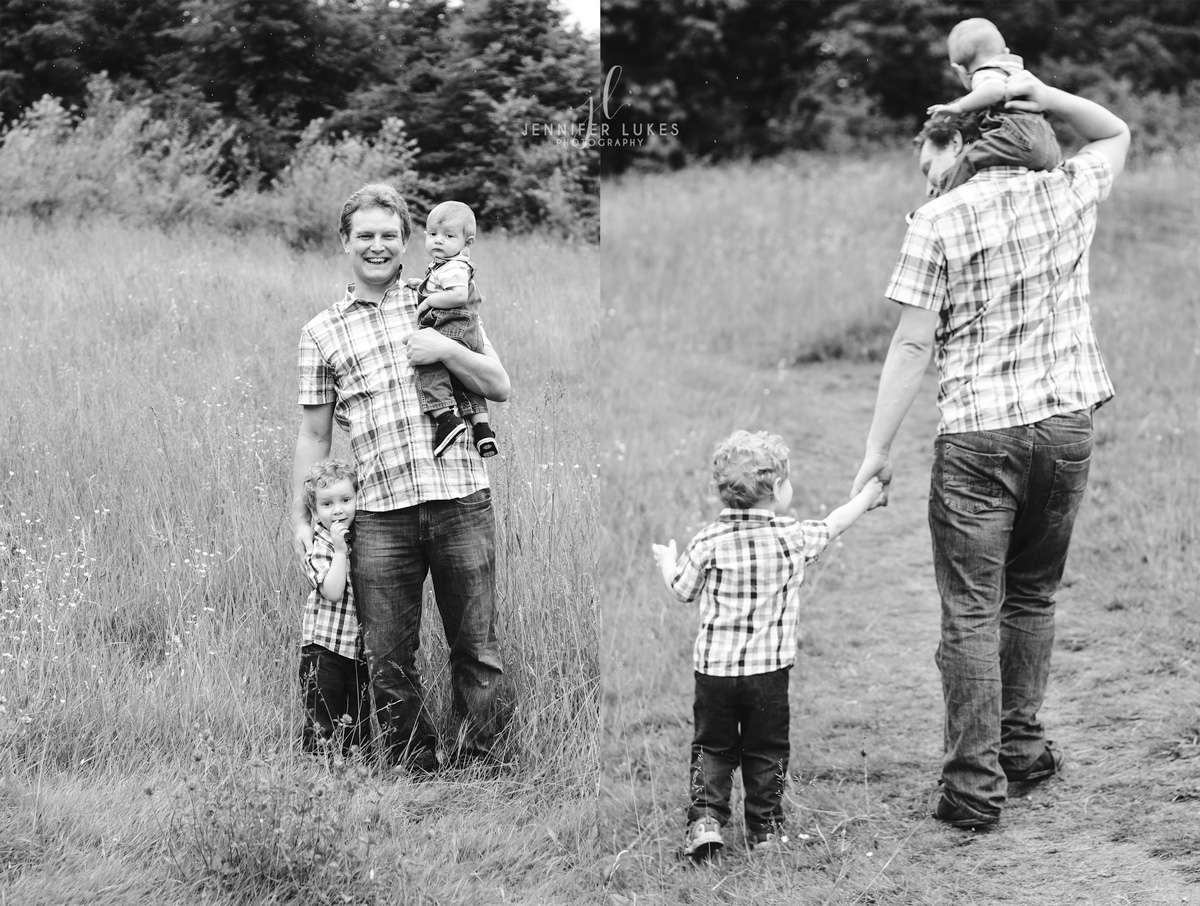 Daddy and Me 路 Seattle Family Photo Session 路 Father's Day 2017