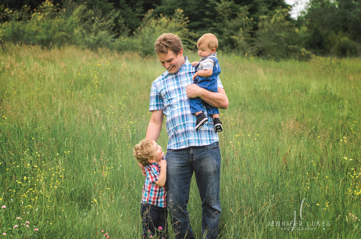 Daddy and Me 路 Seattle Family Photo Session 路 Father's Day 2017