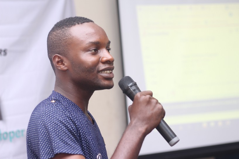 Mr Precious, ICA Ozoro Polytechnic speaking on .Net