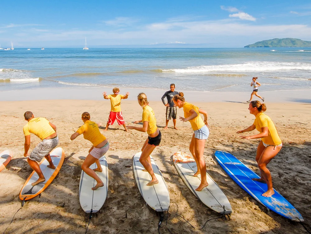 Tamarindo beach is ideal for beginner and intermediate surfers - it’s the perfect place to learn how to surf - and there are boat tours available if you’d like to head out to more advanced waves