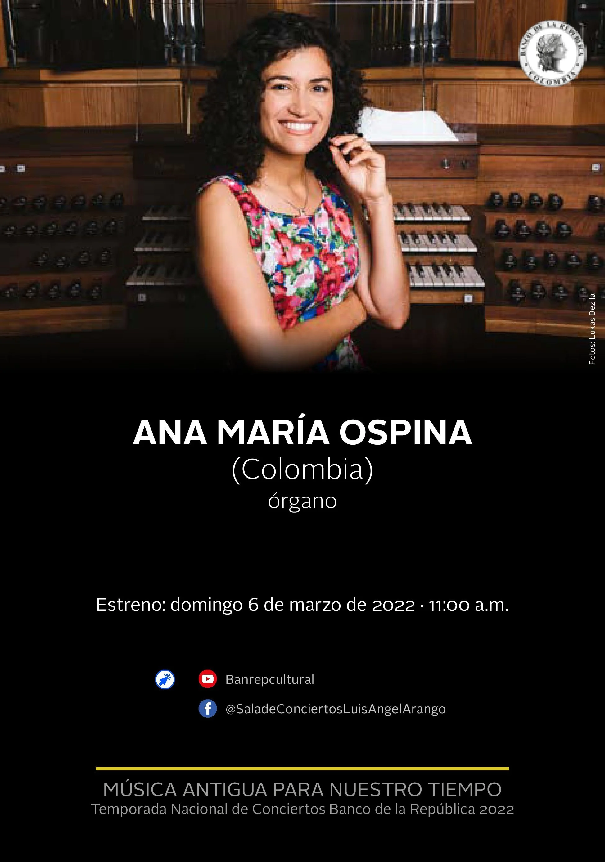 CONCIERTO - VIRTUAL -  Temporada de Conciertos del Banco de la República 2022