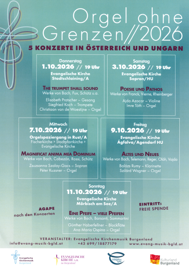 Festival "Orgel ohne Grenzen 2026"
