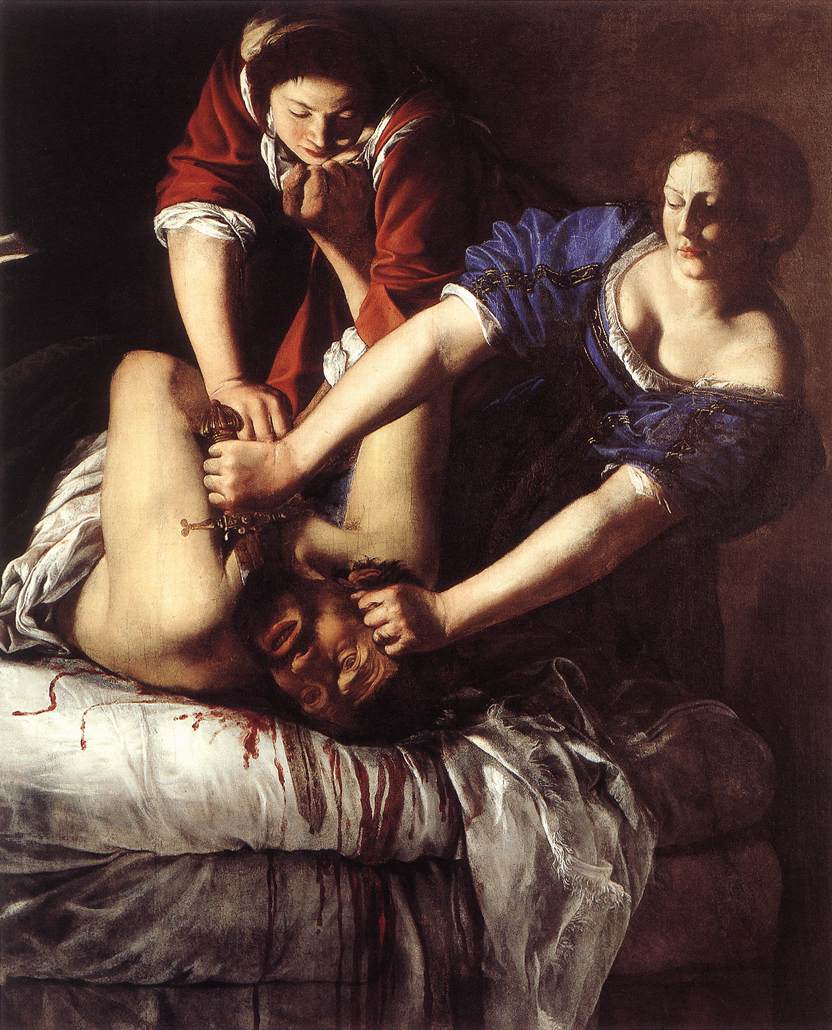 Artemisia Gentileschi – Giuditta decapita Oloferne (1617) Napoli