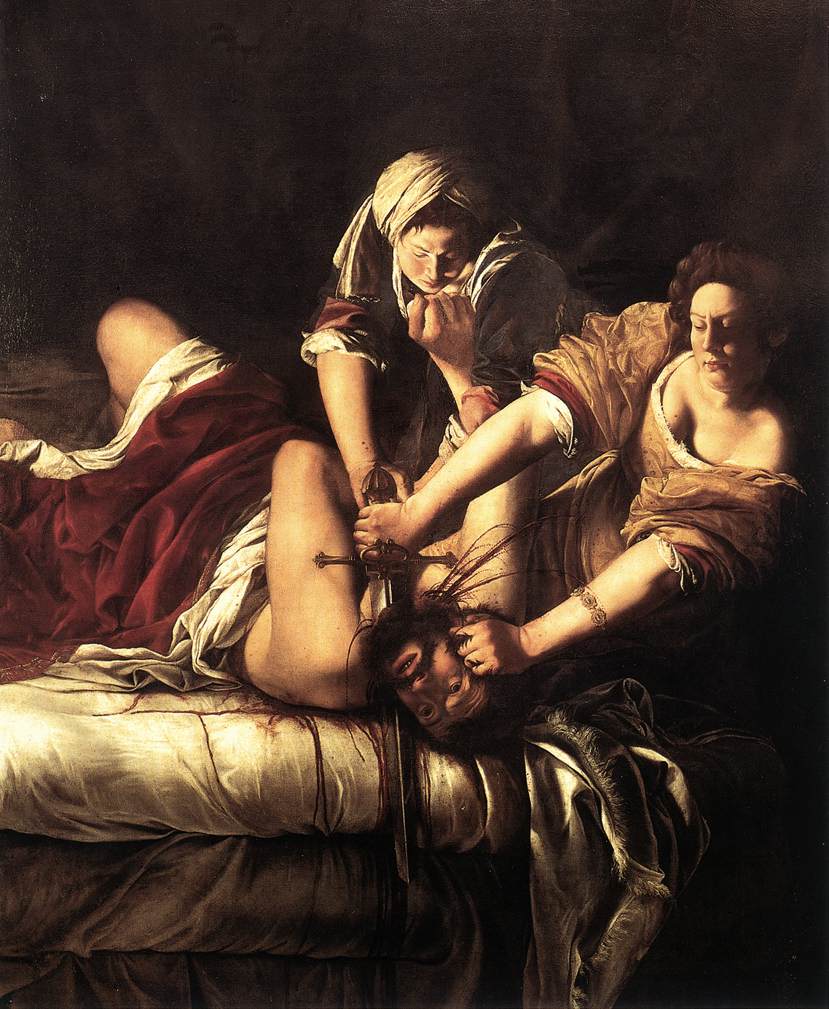 Artemisia Gentileschi – Giuditta decapita Oloferne (1620) Firenze