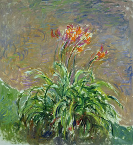  
                                MMT 169623
                                Hemerocallis, 1914-17 (oil on canvas)
                                Monet, Claude (1840-1926)
                                MUSEE MARMOTTAN MONET, PARIS, , 