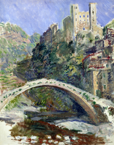  MMT166334 
Credit: The Castle of Dolceacqua, 1884 (oil on canvas) by Claude Monet (1840-1926)
Musee Marmottan, Paris, France/ The Bridgeman Art Library
Nationality / copyright status: French / out of copyright 