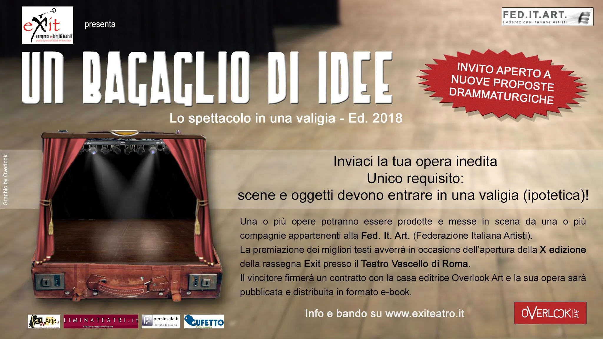 Concorso di drammaturgia promosso da EXIT