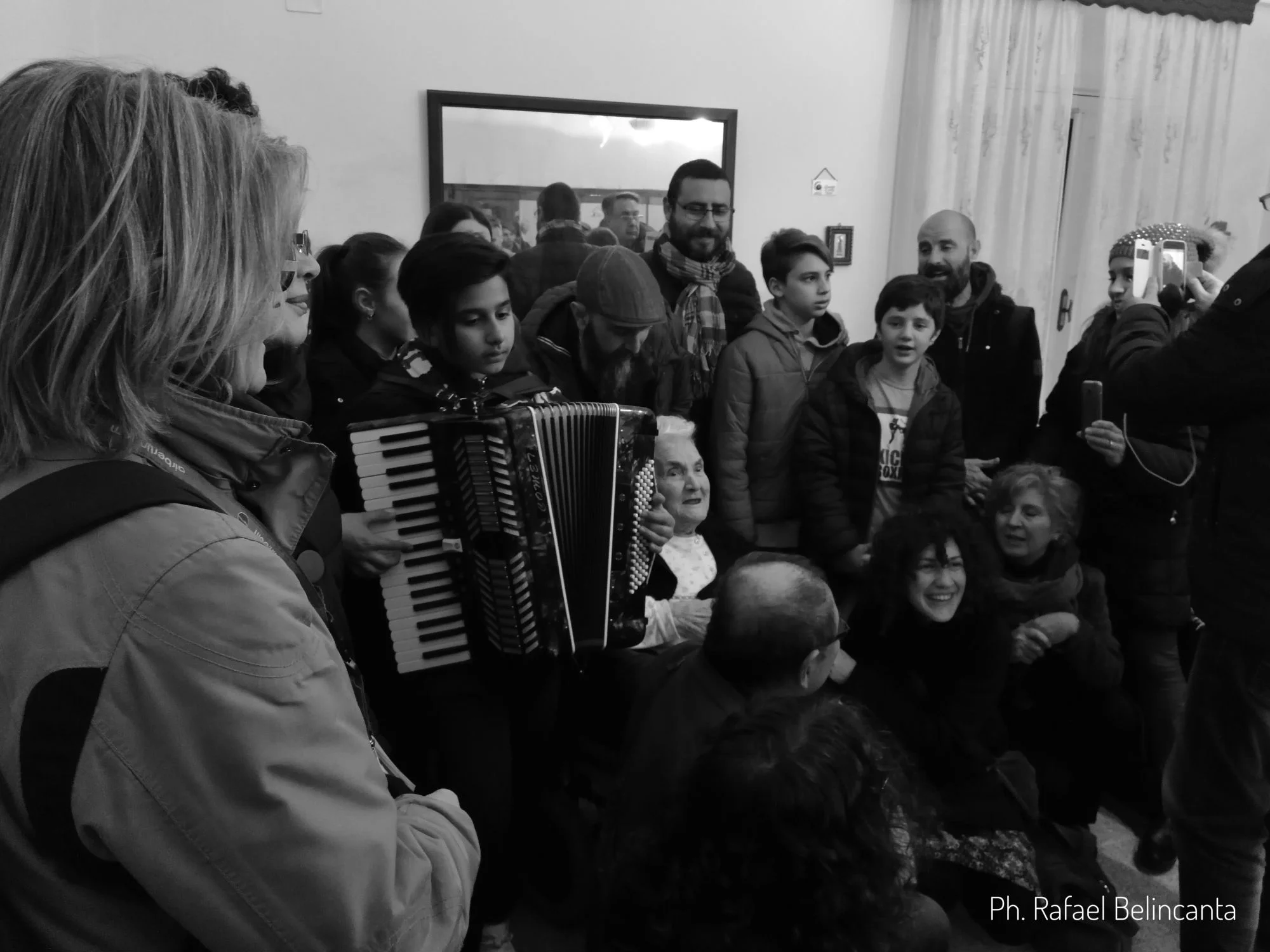I canti della Passione all'interno delle case