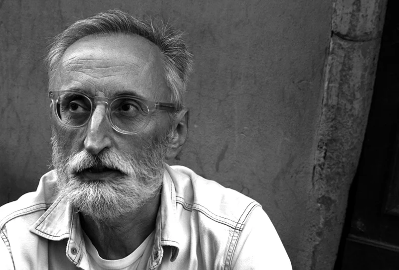 Lo scrittore Antonio Moresco