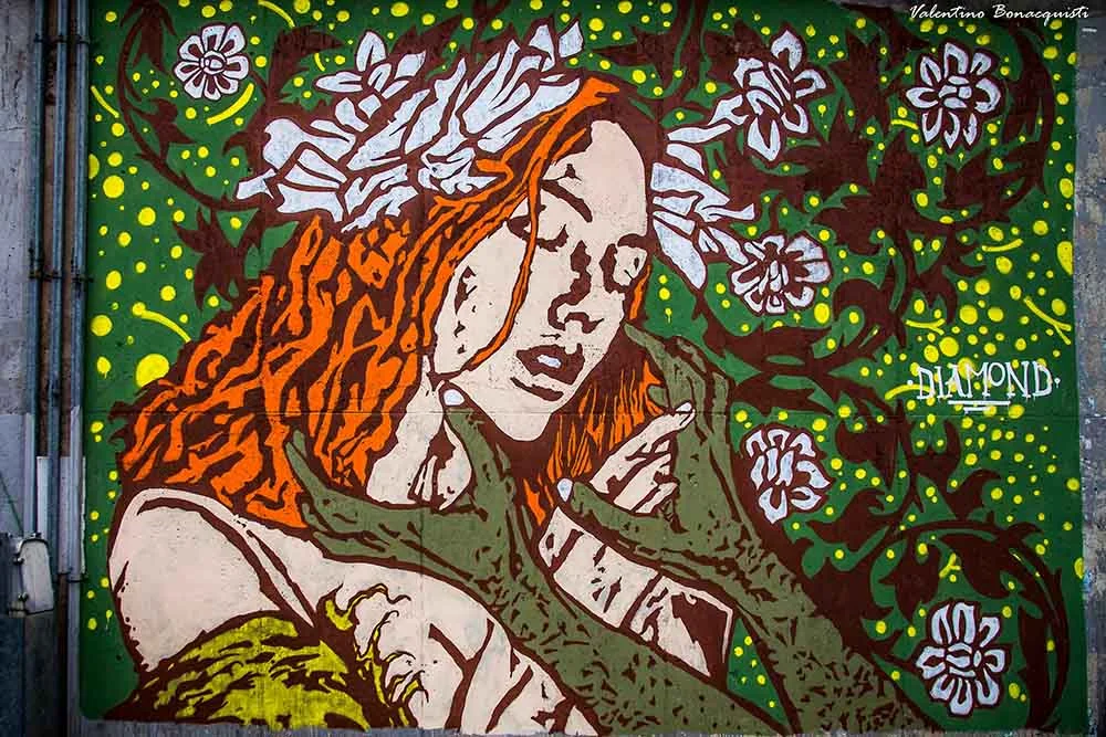 Diamond, Lucrezia, 2018, Progetto GraArt, Associazione Muro, Roma