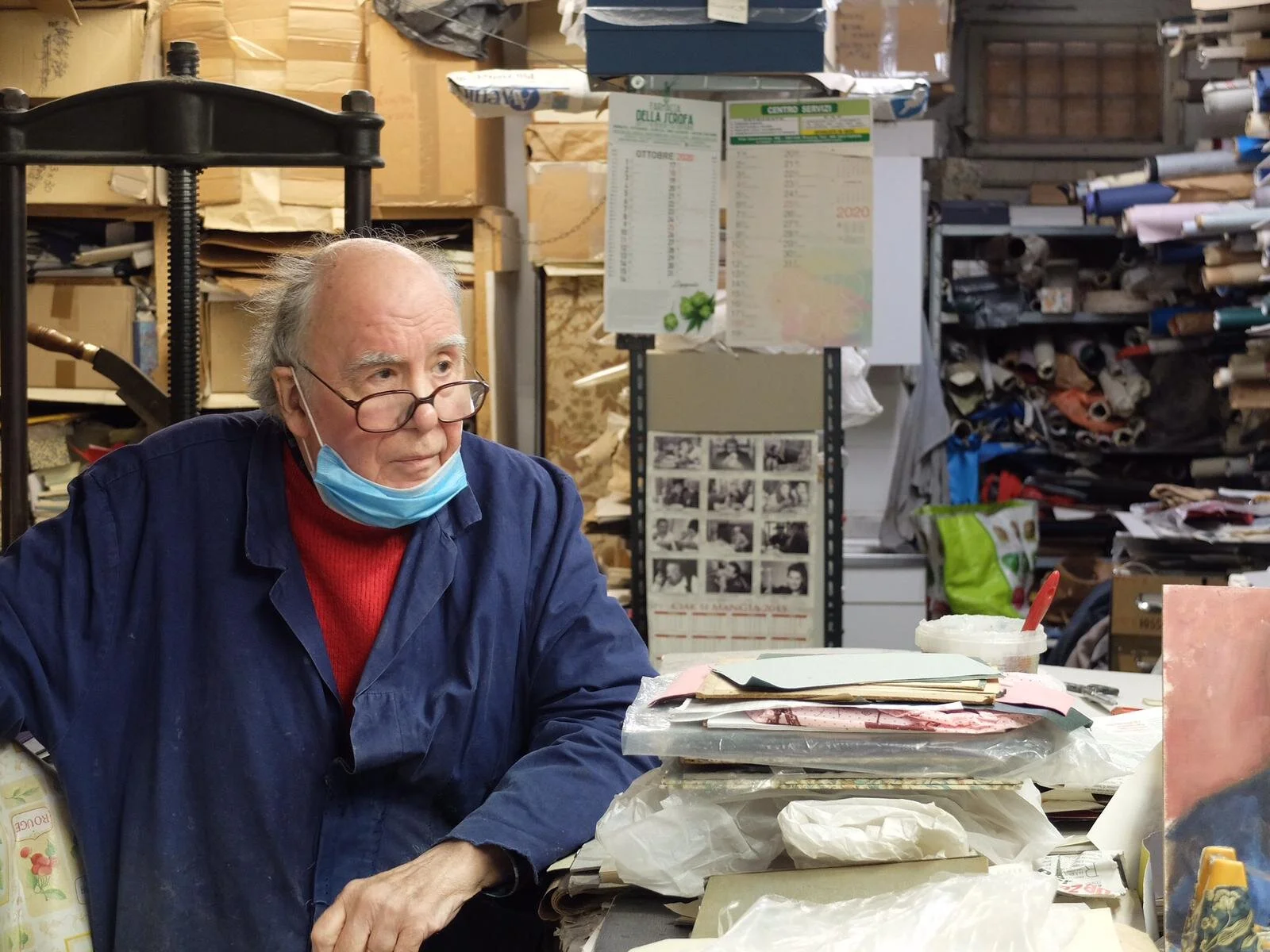 Aldo Fefè e l'arte di rilegare i libri 