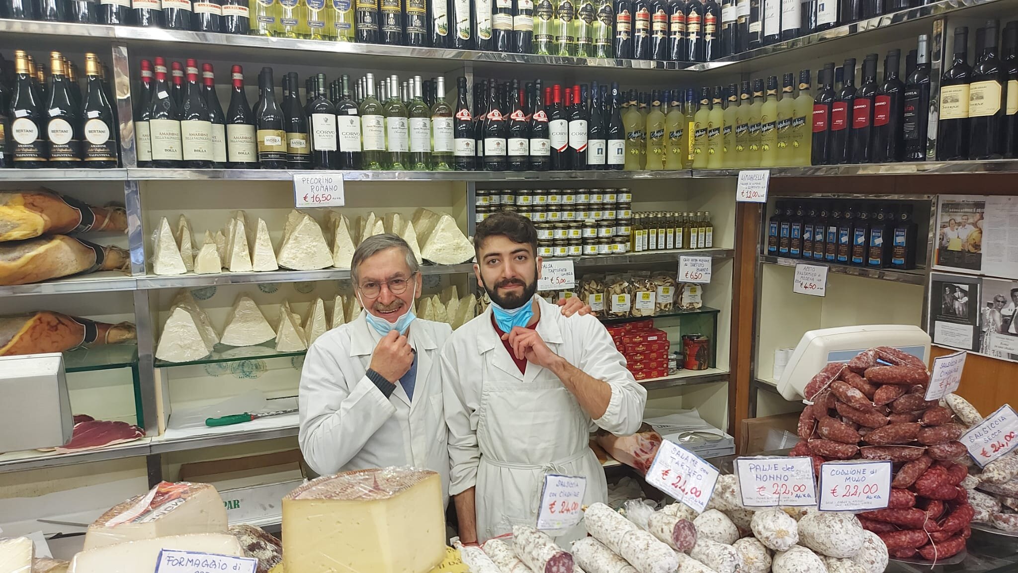 Roberto dell’Antica Caciara, l’ultimo pizzicarolo di Roma