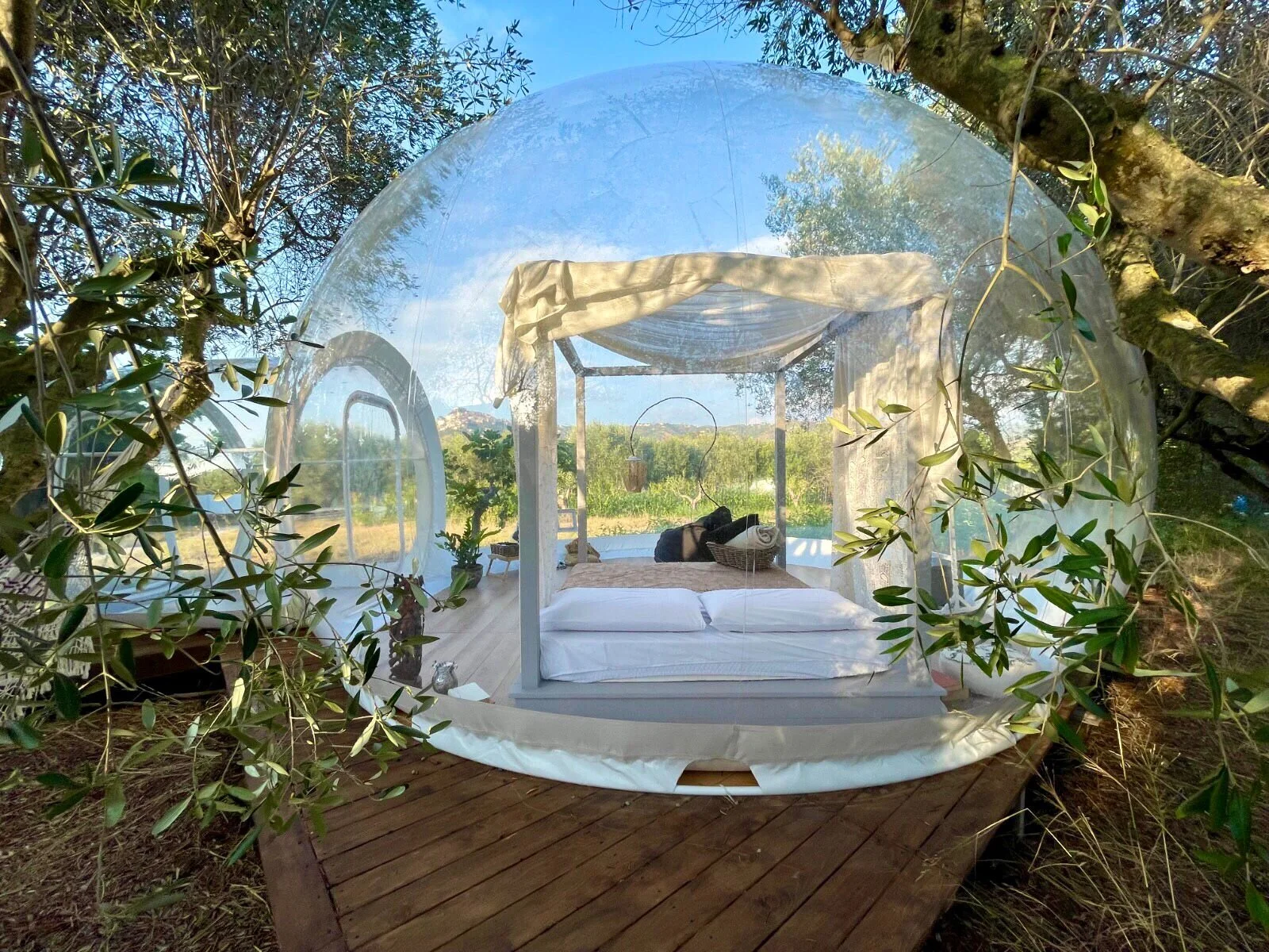 Bubble room, dormire con la vista delle stelle sul cielo di Castellabate