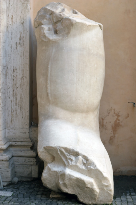 Il significato del monumentale acrolito dell’imperatore Costantino