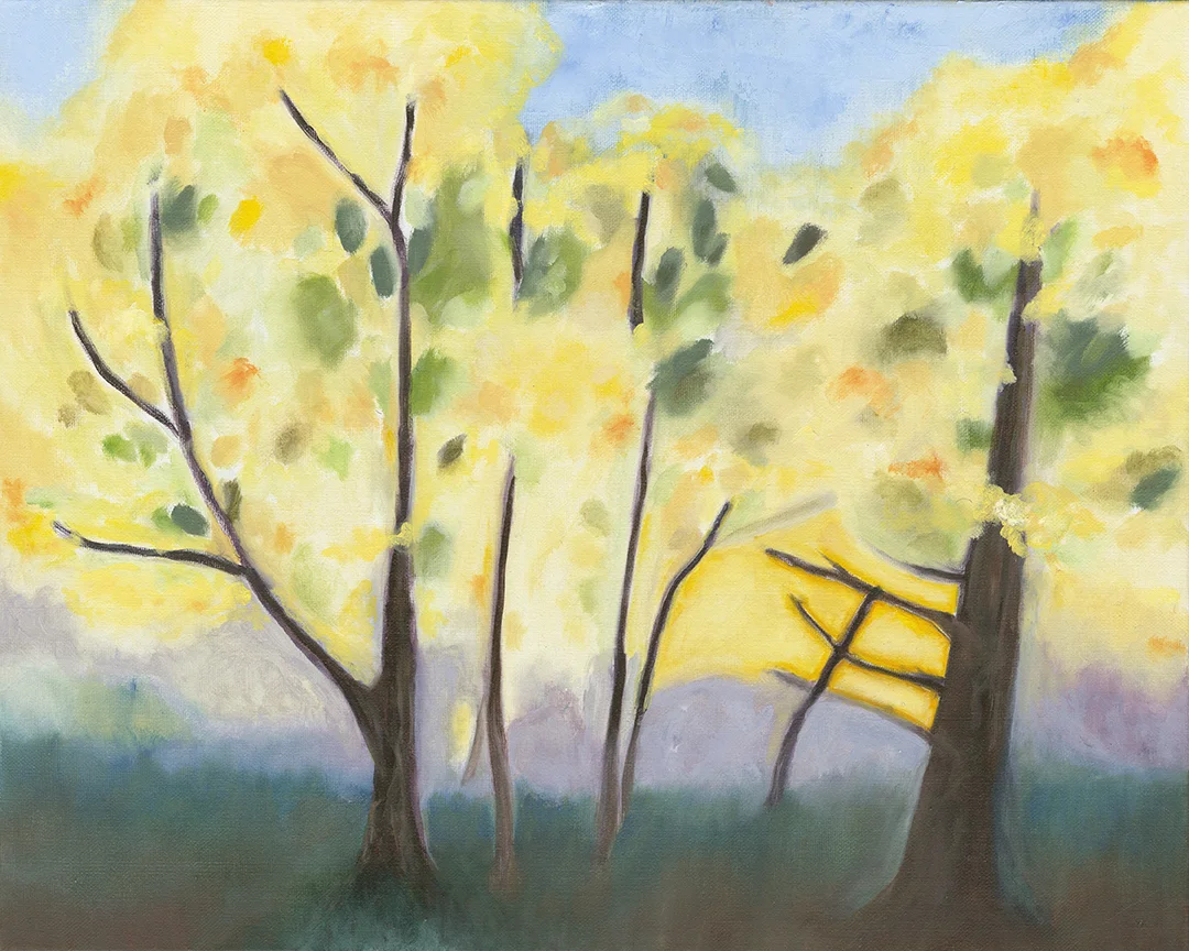West Mountain Abstract