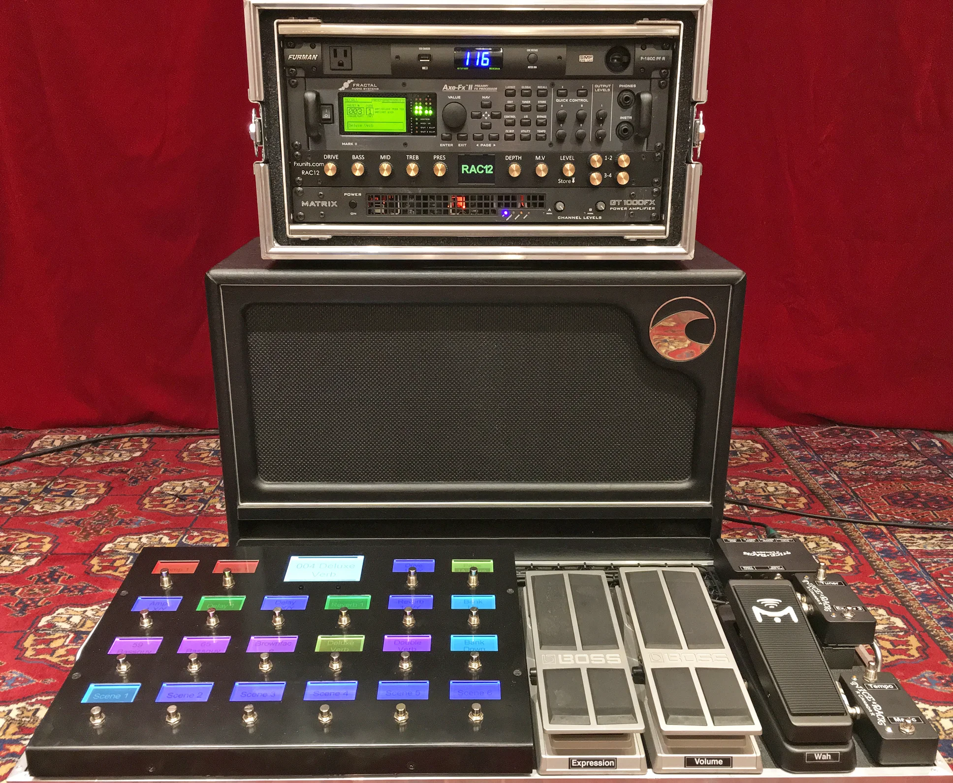 Axe FX II RAC12 Matrix GT1000 Port City MasterMind GT-22 A.jpg