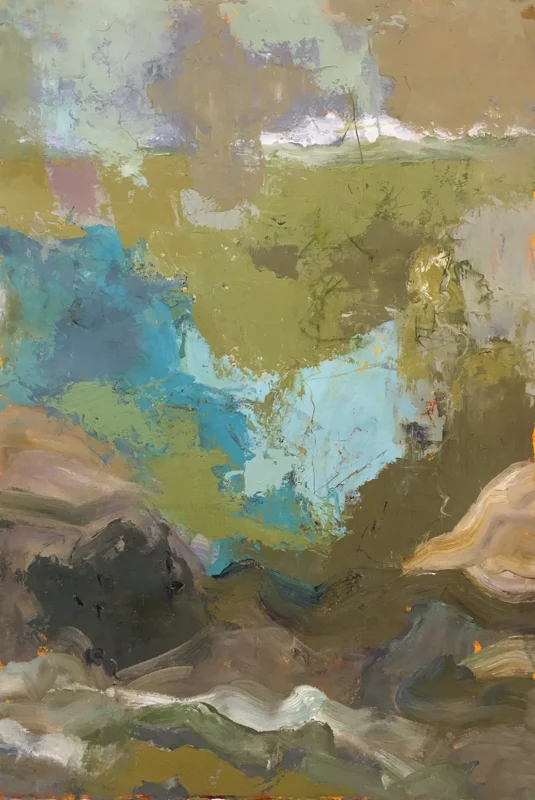 Oil on paper, 22 x 15