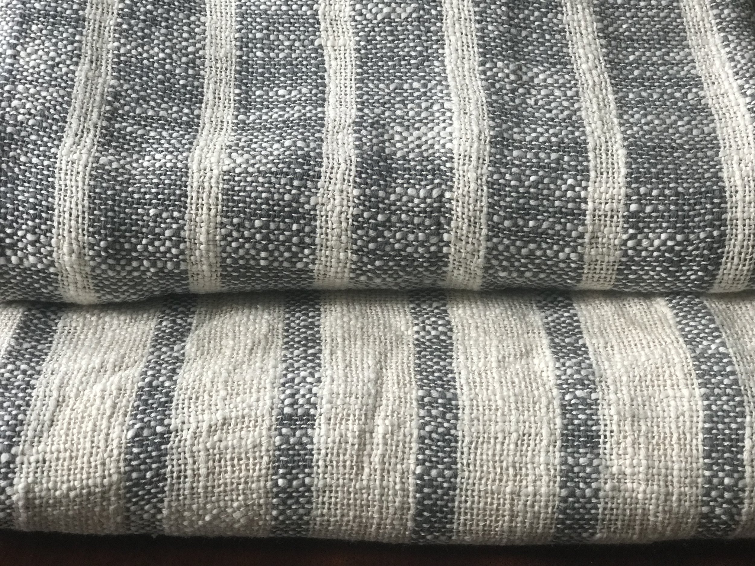 Hand Woven Linen Pom Pom Throw