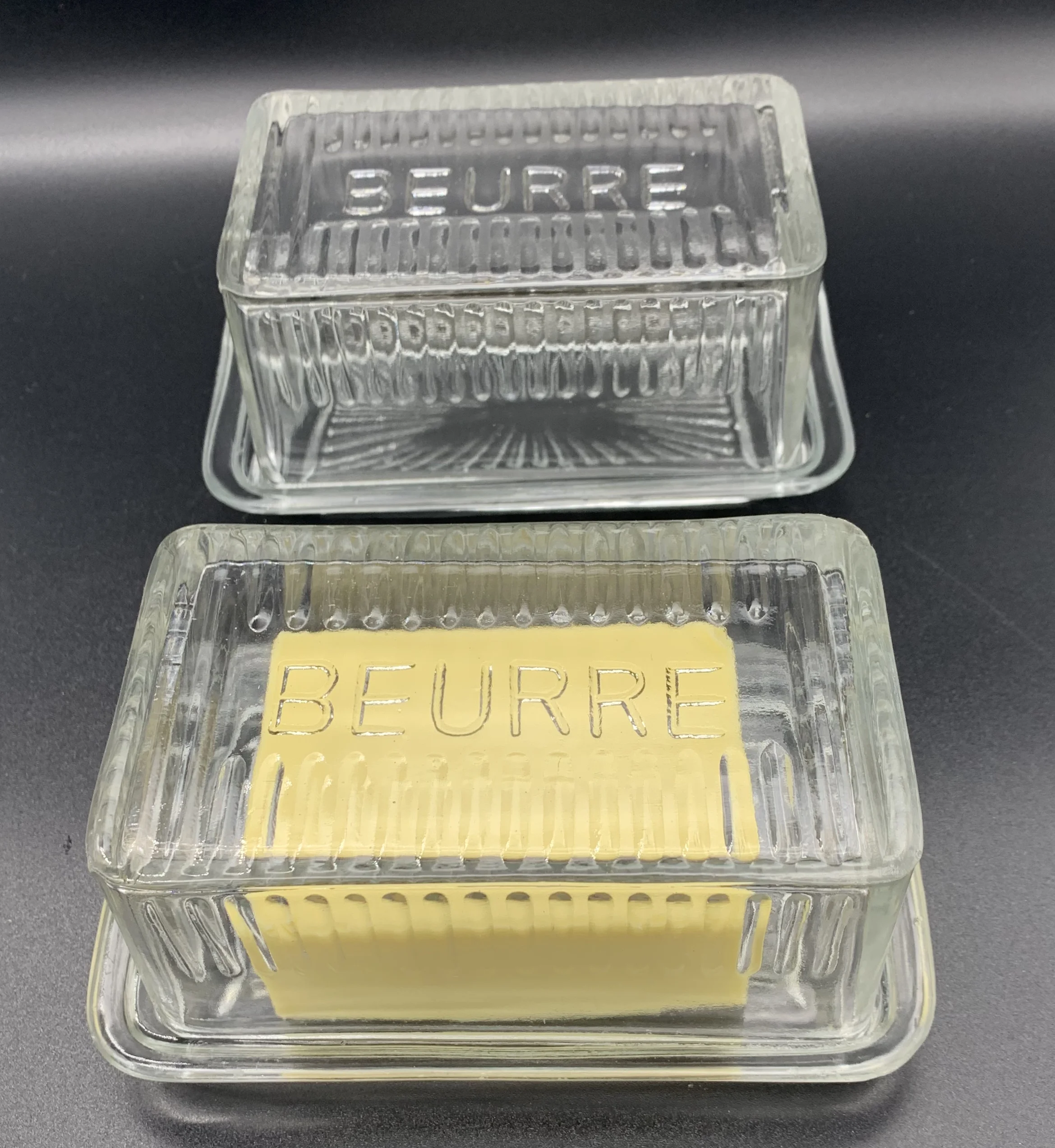 Glass Butter Dish