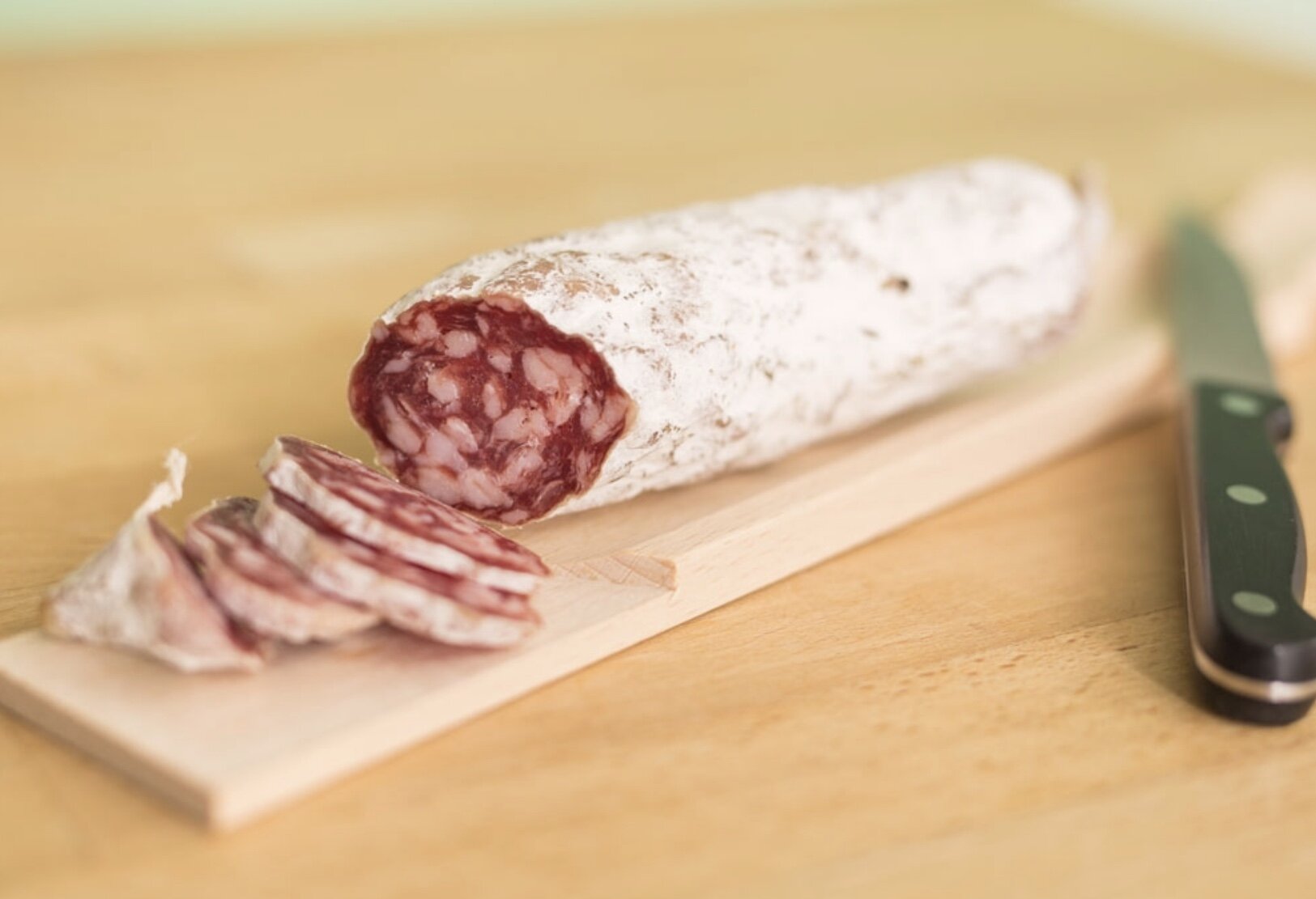 Beechwood Salami Board