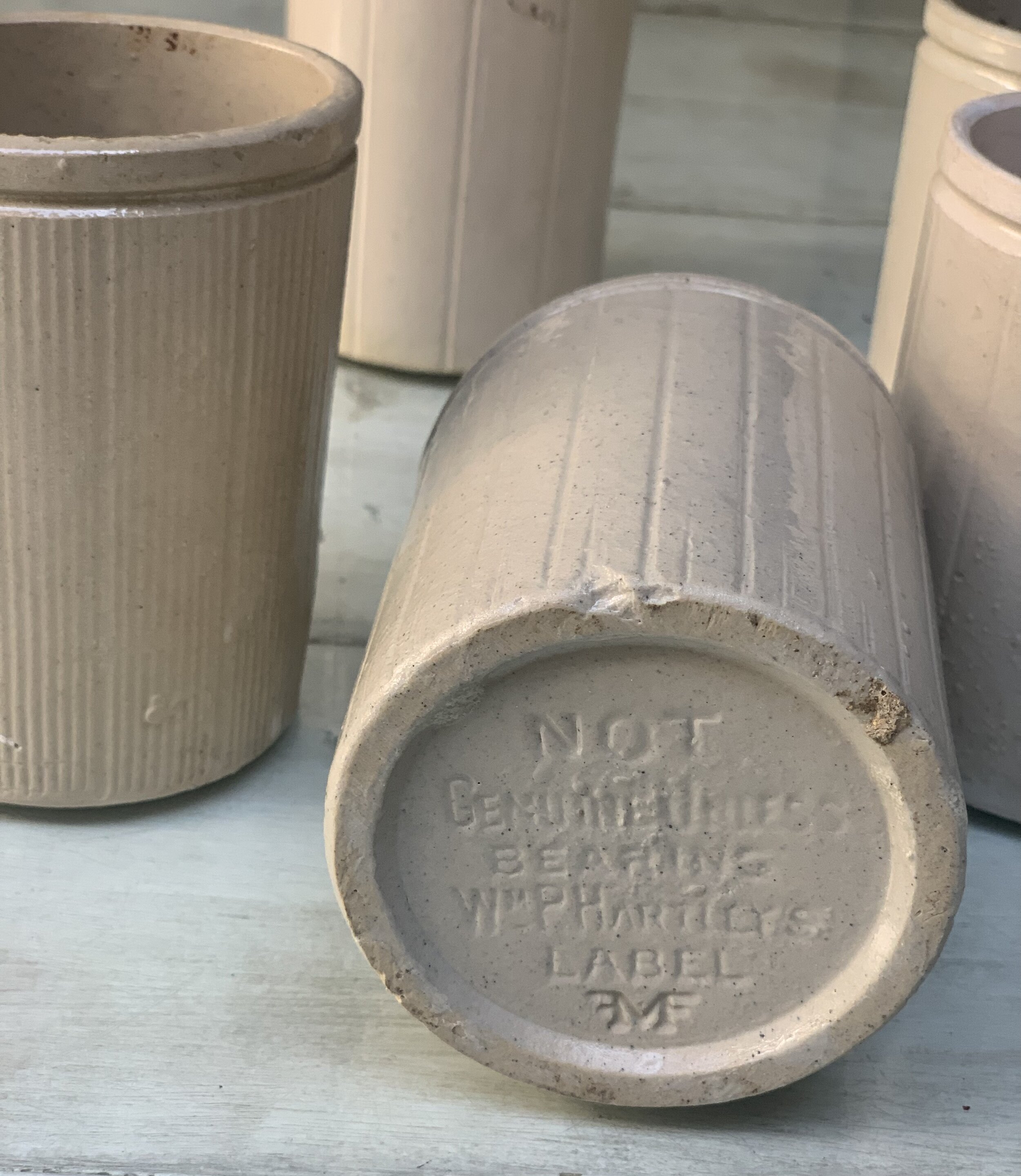 Vintage Stoneware Jam Jar