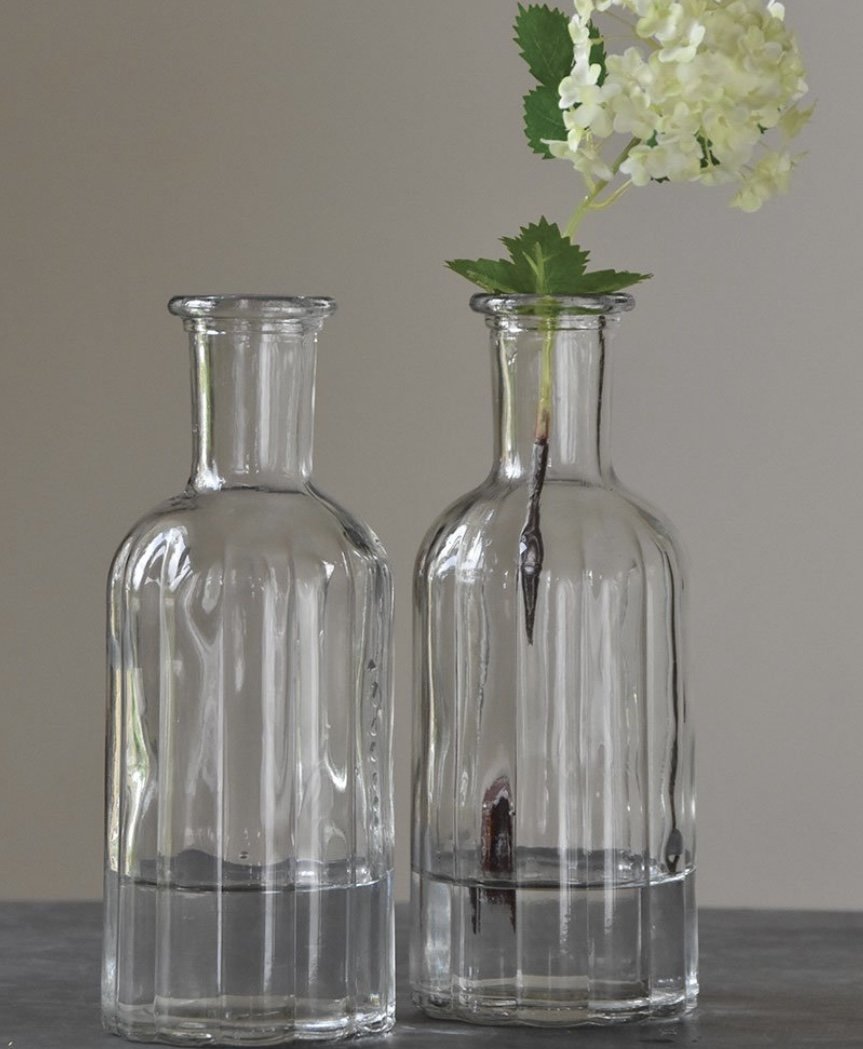 Recycled Glass Bud Vases