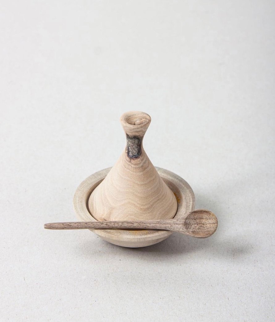 Walnut Wood Mini Tagine