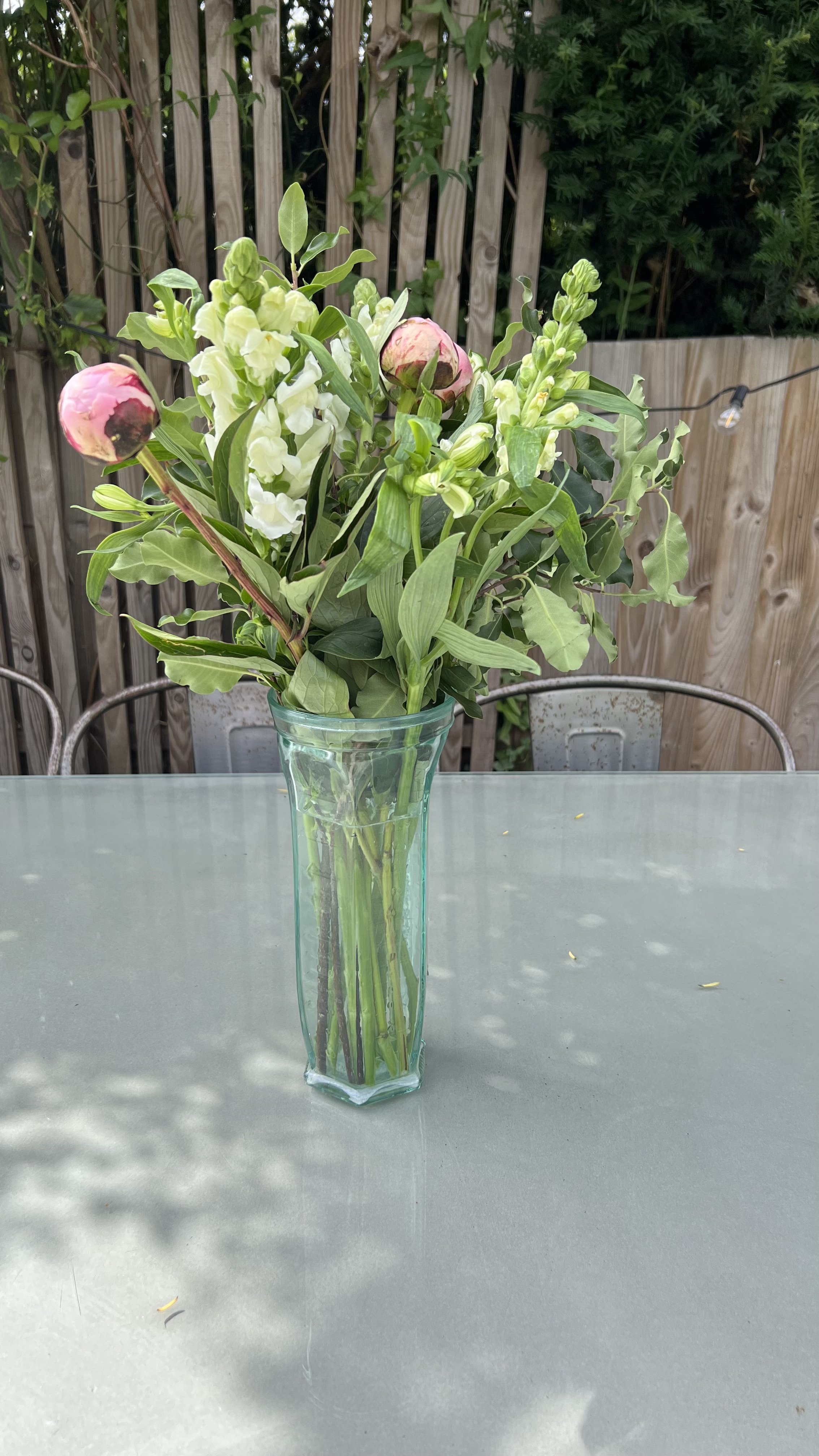 Recycled Glass Measuring Jug