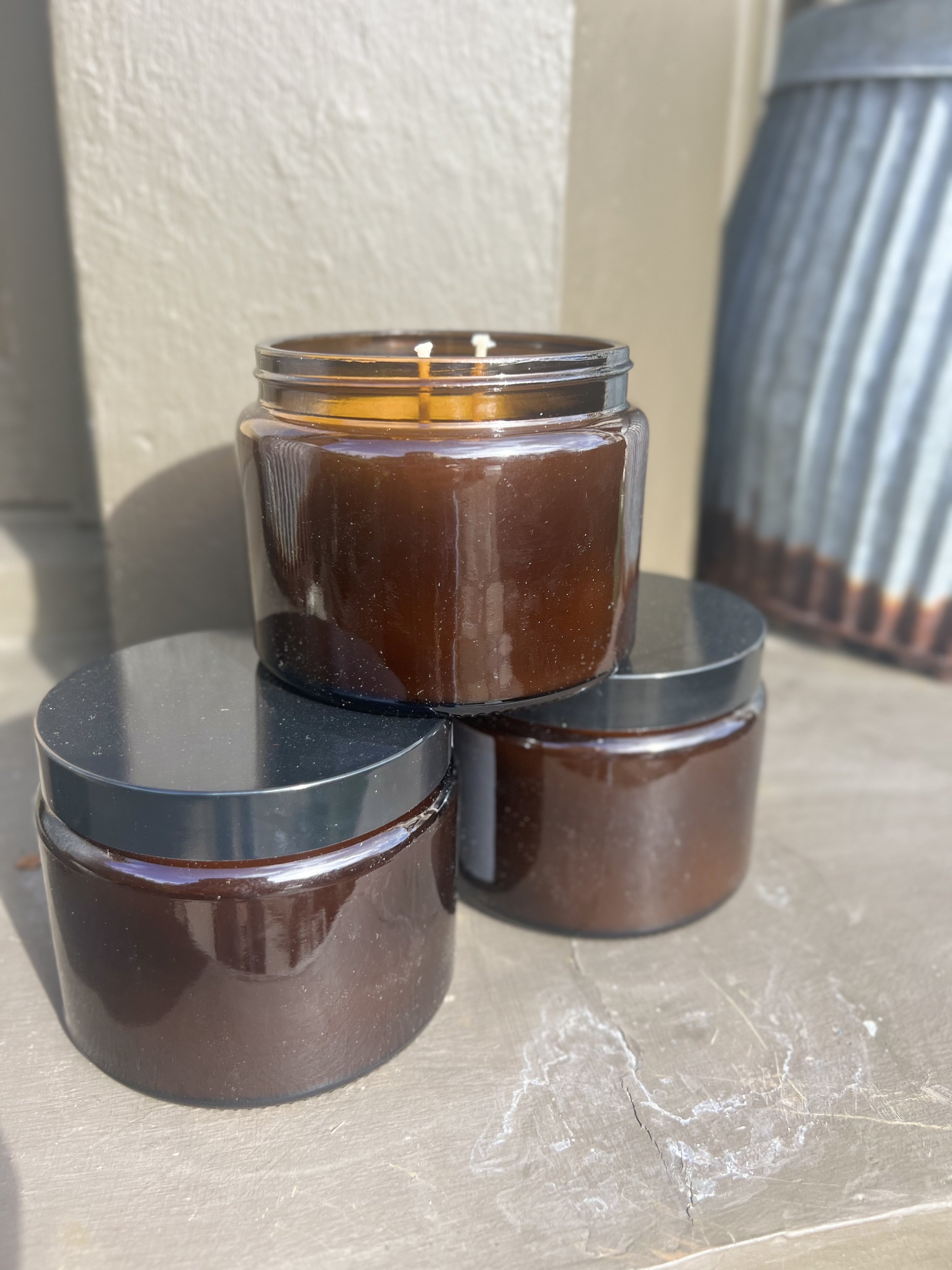 Two Wick Bergamot and Ambroxan Candle
