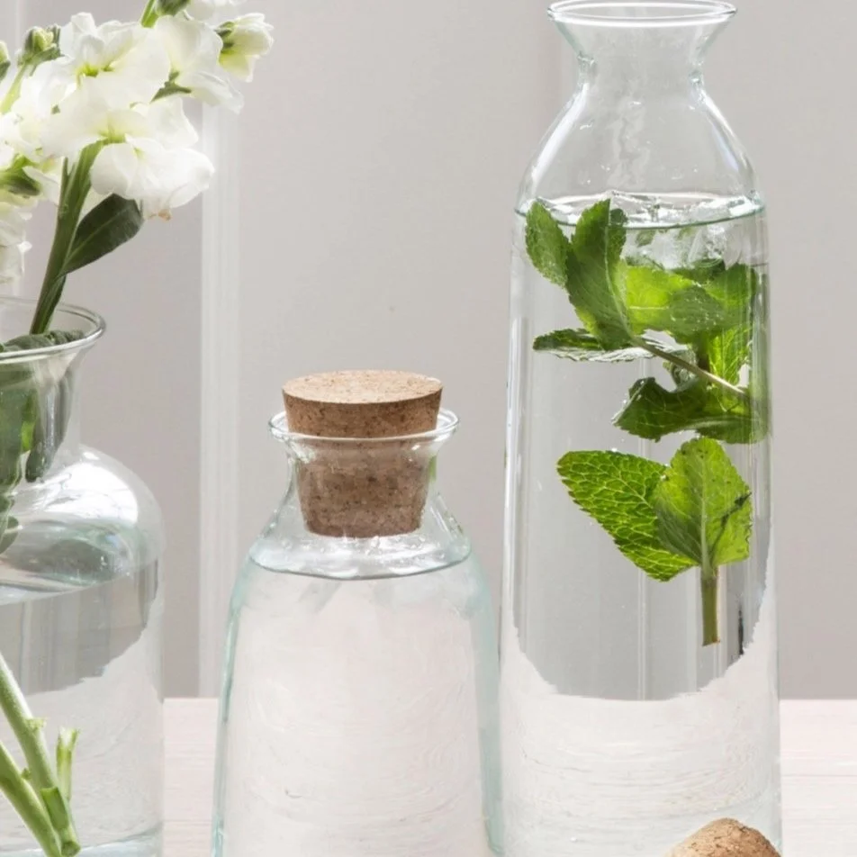 Recycled Glass Carafe