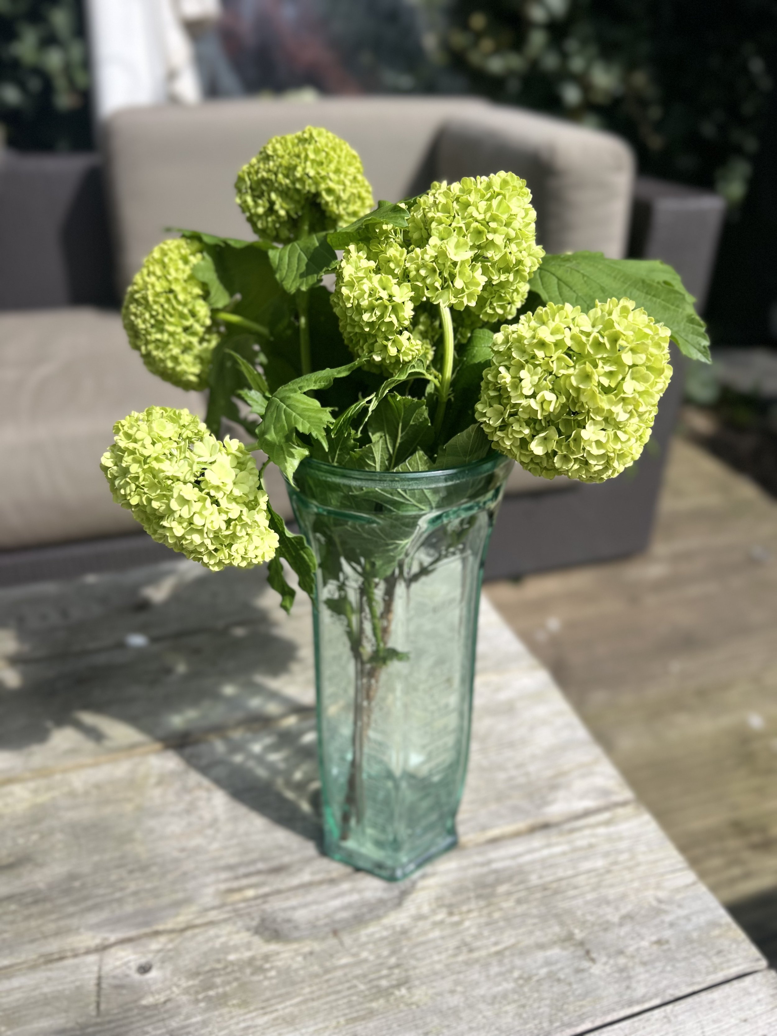 Recycled Tall Recycled Glass Measuring Jug