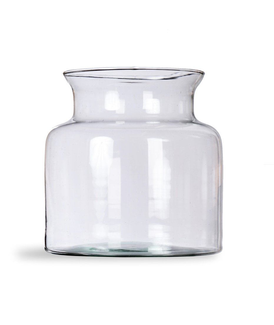 Recycled Glass Vase, Medium