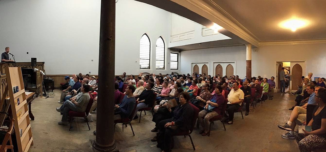 I had the honor of preaching to these dear people every Tuesday from 2014 - 2016 (at Manor Community Church).