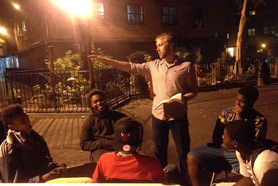 Youth ministry in the neighborhood
